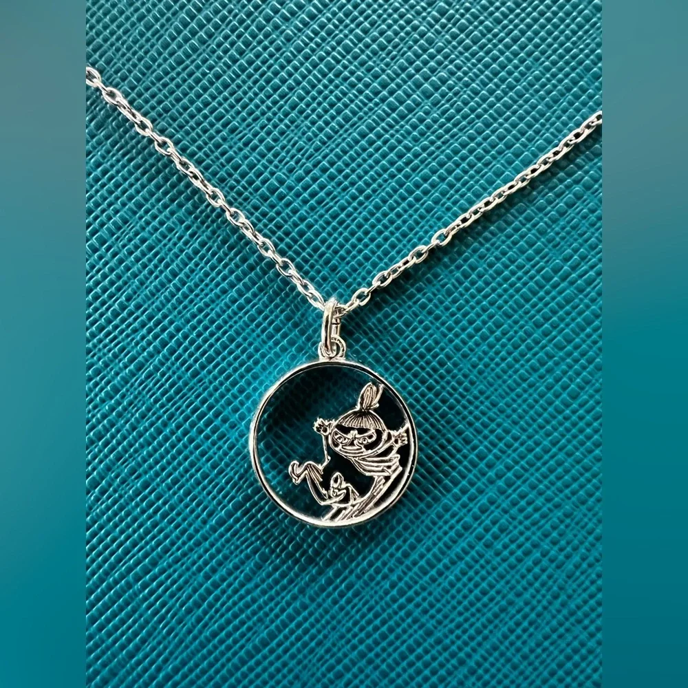 Moomin Necklace Little My Adventure 925 Silver Chain and Pendant
